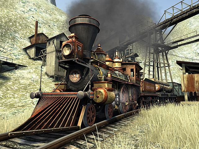 Western Railway 3D Screensaver screen shot