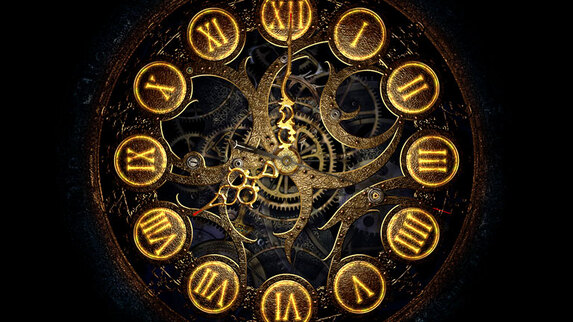 mechanical clock 3d screensaver free download